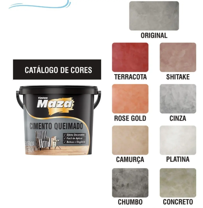 Massa Cimento Queimado