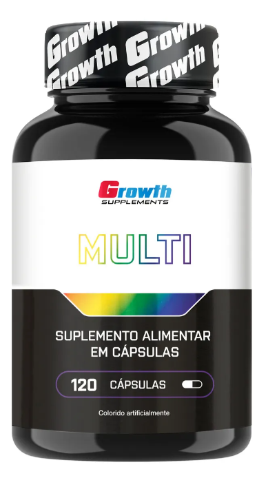 Multivitamínico 120 Cáps. Growth Supplements